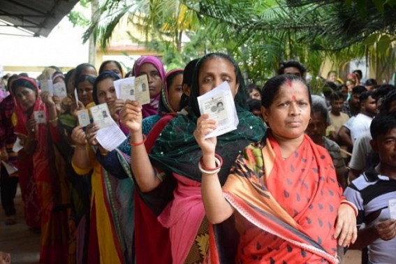 Over 76% turnout recorded in Tripura by-polls